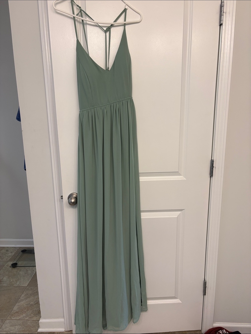 Windsor Sage Green Prom Dress